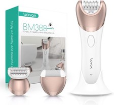 Cordless 3 in 1 Epilator – VOYOR BM300, 30 Tweezers, Waterproof Design | 45% Off