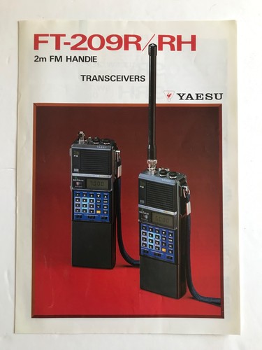 Yaesu 209r brochure - yaesu,