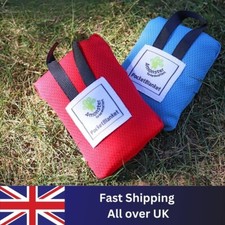 Beach Mat Sand Free Lightweight Folding Quick Dry Ground Sheet Picnic Blanket UK