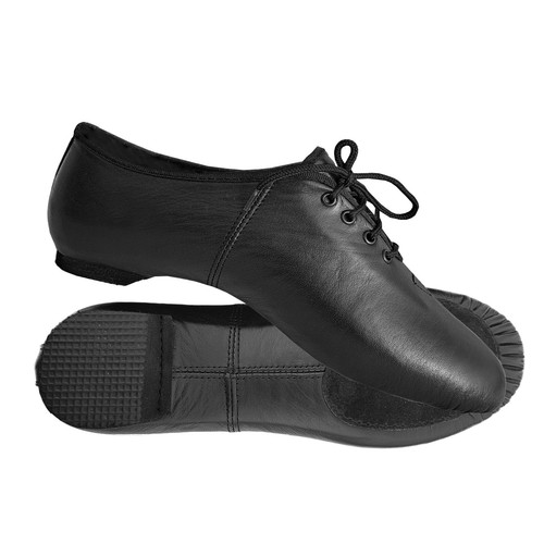 Jazz dance shoes black leather - dance,