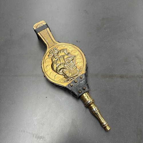 Antique fireplace bellow with - fireplace,
