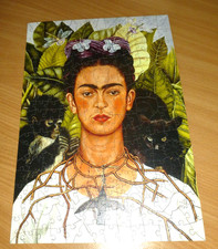 wentworth wooden jigsaw puzzle freda kahlo complete