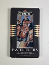 Derwent Pastel Pencils 12 Tin