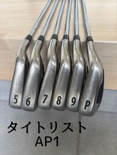 (Titleist) 712 AP1 Irons #5-9,Pw(6Clubs)/NS PRO 950GH/Flex:Stiff/ Iron set used