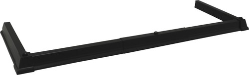 Plain base fire fender - plain, hearth