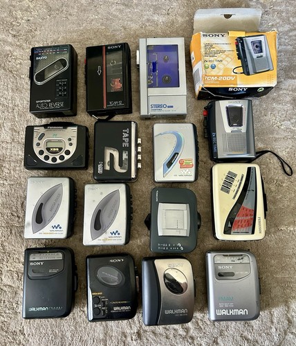 Cassette walkman joblot sony - cassette, joblot,