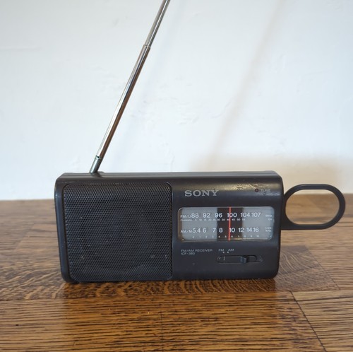 Vintage sony icf 380 - sony, 2
