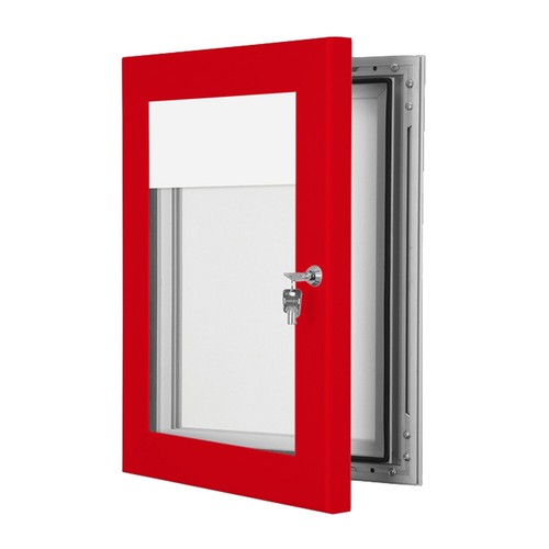 Red menu light boxes - light,