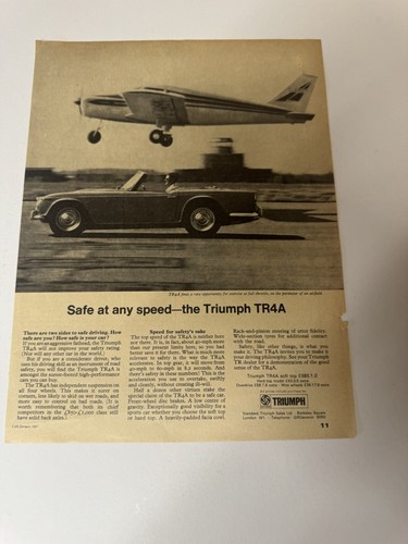 Original vintage 1967 triumph - original,