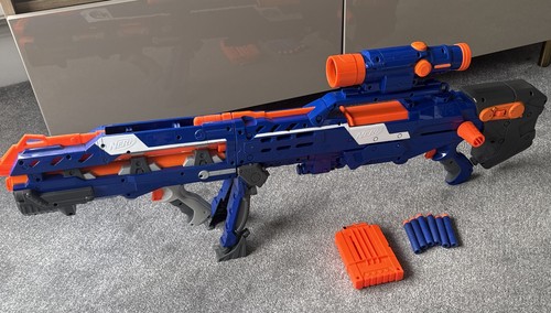 Nerf strike longshot 6 - longshot, cs-6
