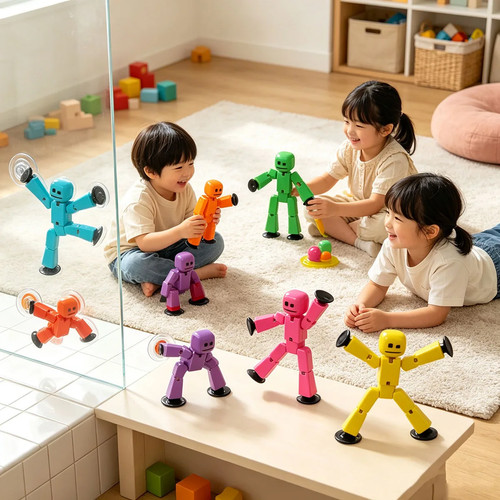 Suction cup robots stickbot - cup,