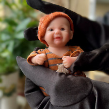 6" Mini Vivienne Solid Silicone Reborn Boy & Girl Handmade Lifelike Dolls Full B