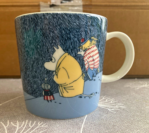 Arabia moomin snow moonlight - arabia,