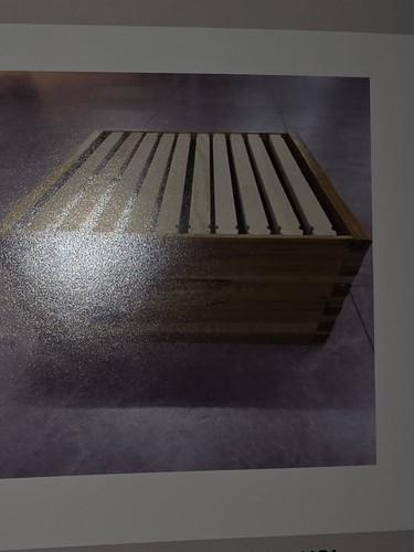 Frame beeswax coated - coated, wood