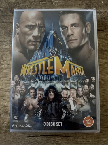 Wwe wrestlemania new sealed - wwe,