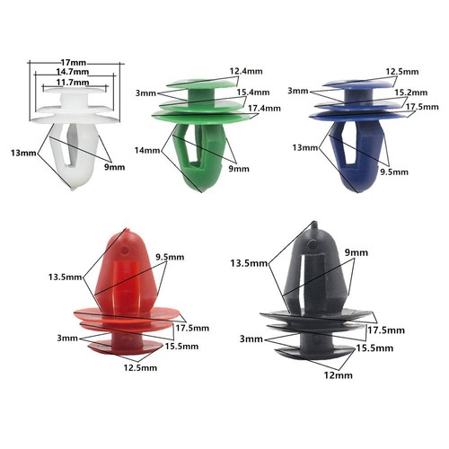 50pcs car door panel - 50pcs, clips