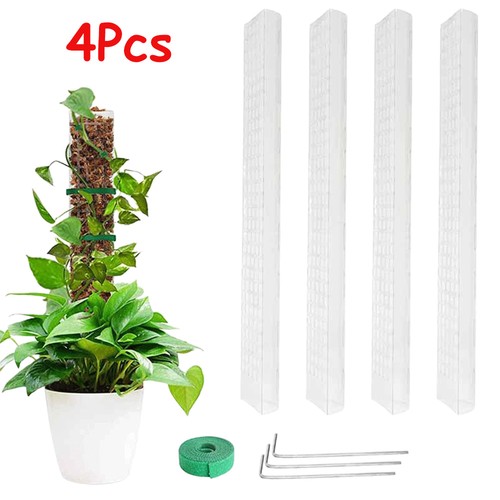 4pcs plastic moss pole - plastic,