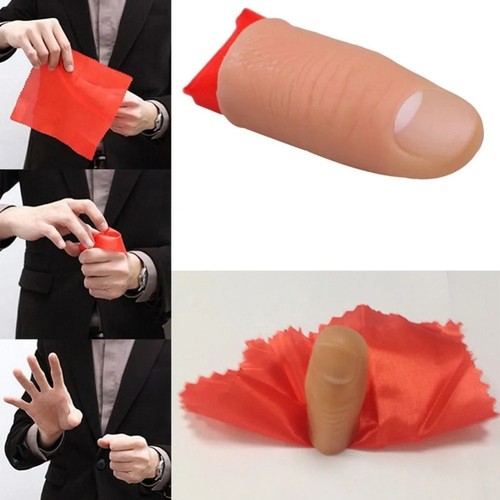 Magic thumb tip trick - trick, fake