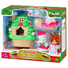 Sylvanian Families Baby Santa's Christmas Tree House 5822