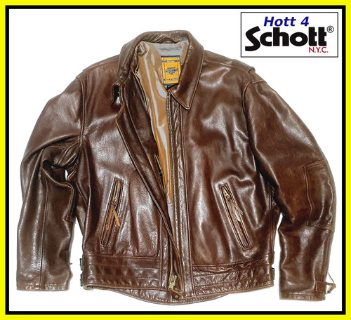 Rare schott chestnut brown - rare,
