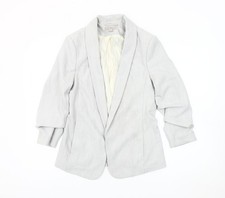 H&M Women’s Grey Shawl Lapel