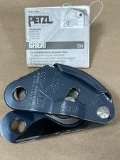 New Petzl GriGri Assisted Braking Belay Device with Instructions France 10 or 11