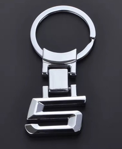 Metal car keychain key - car,