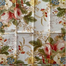 3 paper napkins 21x21cm for