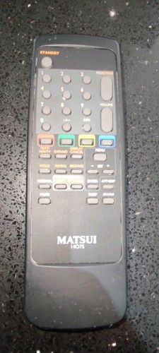 Matsui remote control for - tv,
