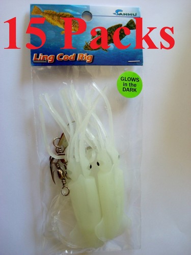 Packs ling cod squid - ling,