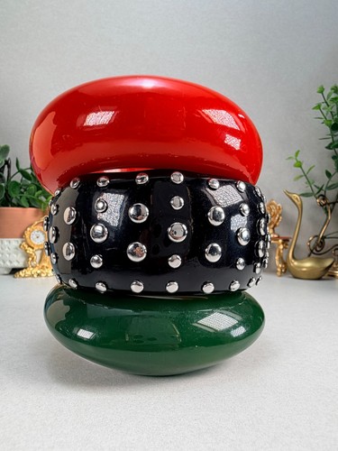 Zara resin bangle bracelet set - bangle,