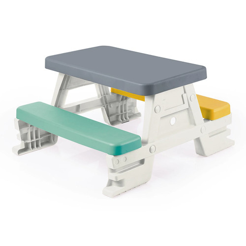 Kids picnic table bench - bench, dolu