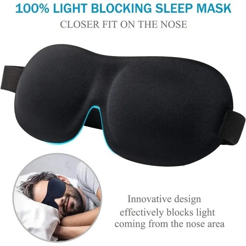 100 blackout sleep masks - 100%, for