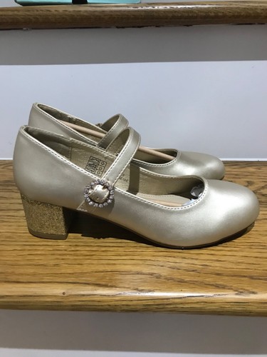Girls size golden sparkly - golden,