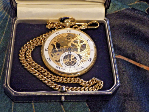 Sewills skeleton pocket - sewills, watch