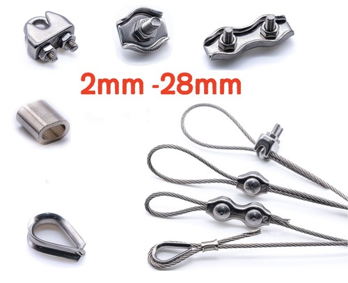 Wire rope clamp thimble - wire,