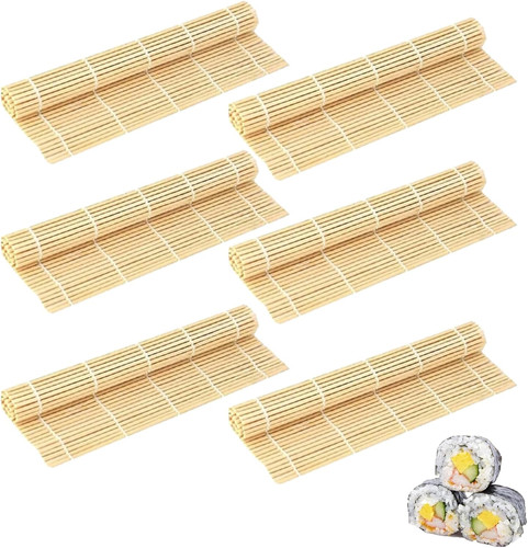 Japanese bamboo sushi - 6,