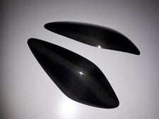Suzuki SV650 2003 onwards K3 injection CARBON FIBRE Tank sliders with Kevlar