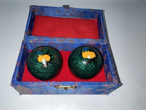 Vintage chinese chime balls - vintage,