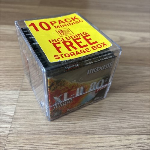 Maxell ii 10 pack - md-80, xl-ii