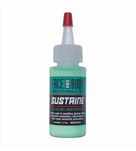 Sustaine blue gel tattoo - gel,