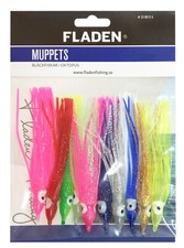 10 x Fladen Muppets Sea Fishing Lures Wreck Boat Cod Pollack Lures - ALL SIZES