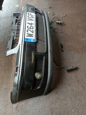 VW POLO 6N2 GTI  COMPLETE FRONT BUMPER+GRILLS WASHER JETSBLACK LC9Z GENINE 16V