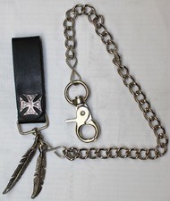 Iron Cross Leather Wallet