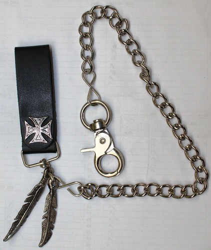Iron cross leather - iron, wallet