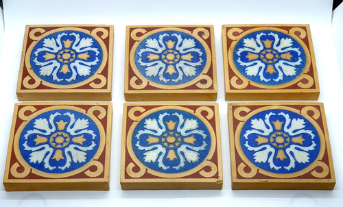 Set antique floor - of,