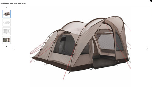 Robens tent cabin600 - tent,
