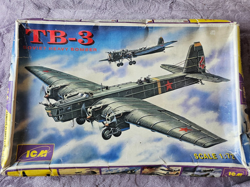Unstarted icm tupolev 3 - unstarted, tb