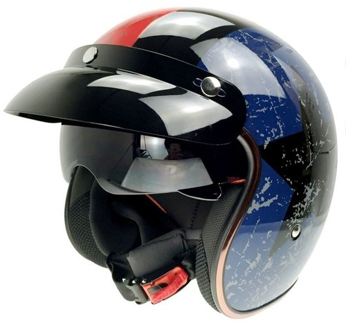 Dot motorcycle half open - half,
