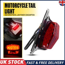 Motorcycle Rear Fender Tail Light Led Stop Motorbike Brake Lamp For Dirt Bike 1x